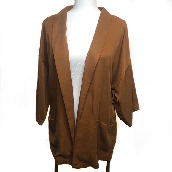 Forever 21 Woven Wrap Cardigan - Picture 6 of 6